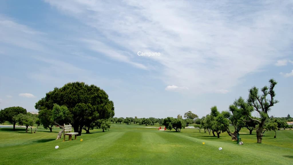 Golfbanorna i Cádiz-området