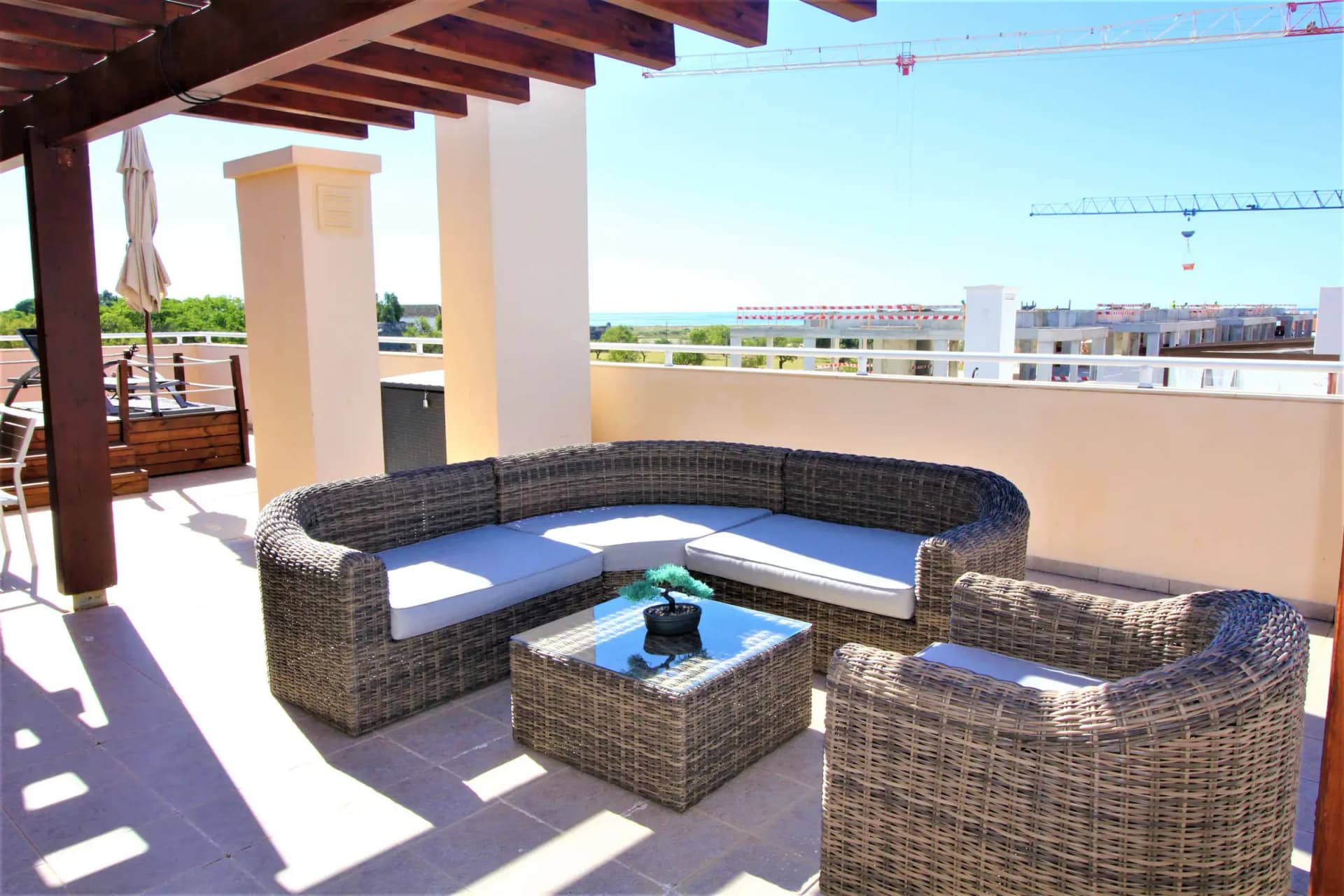 Takvåning med 2 sovrum i Cabanas de Tavira